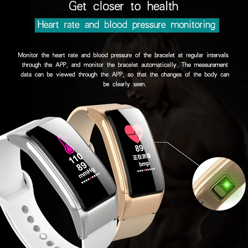 Умный Браслет B7 pro с bluetooth гарнитурой Talk Smart band наручные часы Группа Музыка