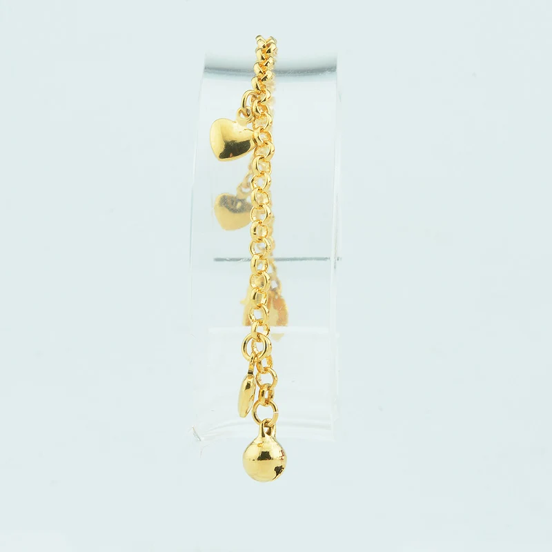 Модный детский браслет с подвесками в виде колокольчика