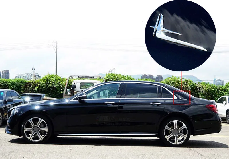 2 шт. для Mercedes Benz E Class W213 C W205 C180L C200L C260L C320L 2016 2017 автомобильные аксессуары