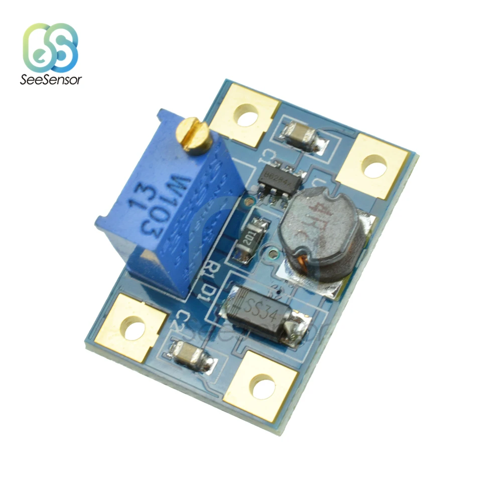 DC-DC SX1308 Step Up Регулируемый силовой модуль Boost Converter 2-24V до 2-28V 2A Step-Up Module | Инструменты