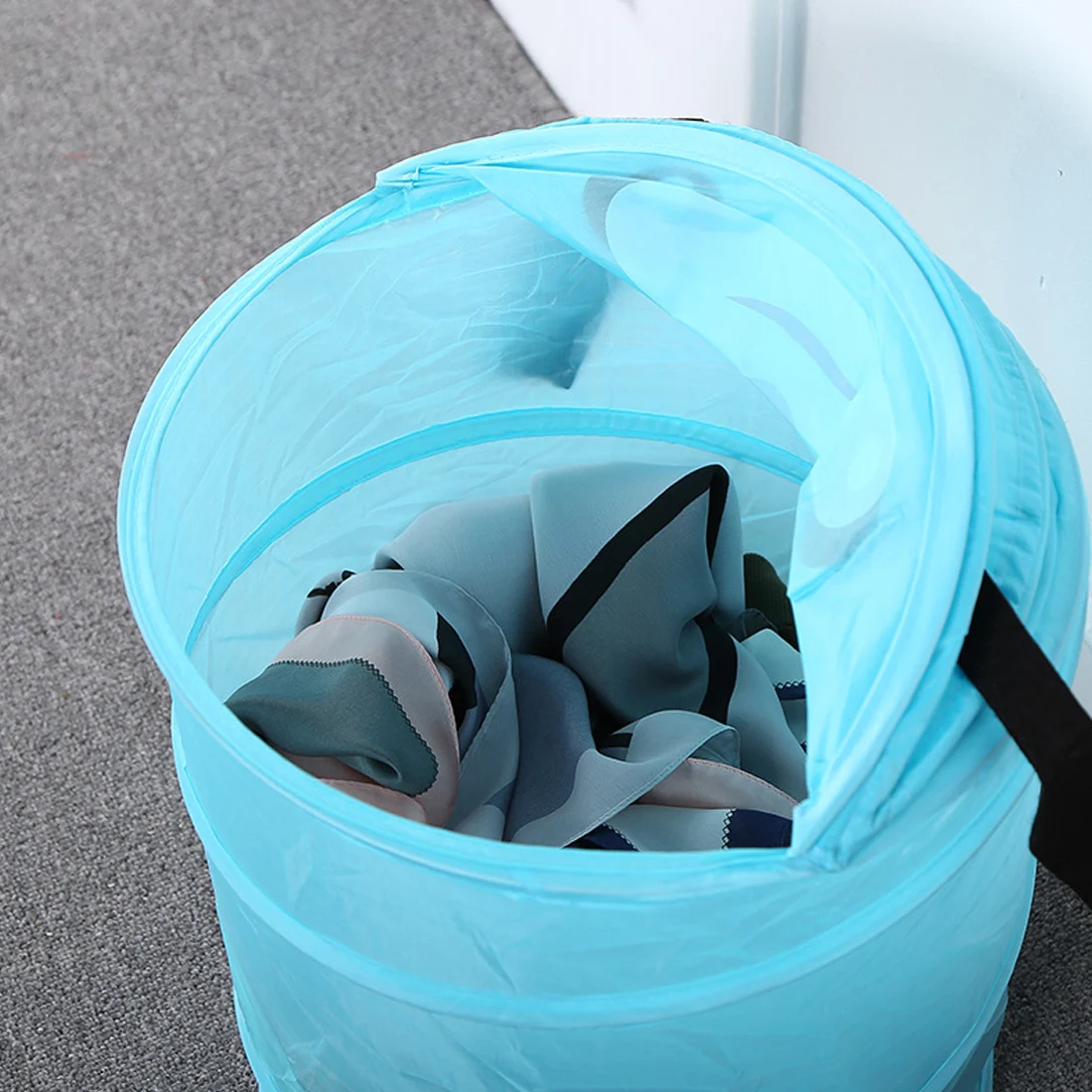 6 Styles Cute Laundry Basket dirty clothes hamper Folding Cylinder Storage Bucket big capacity waterproof Toy Box Organizer | Дом и сад