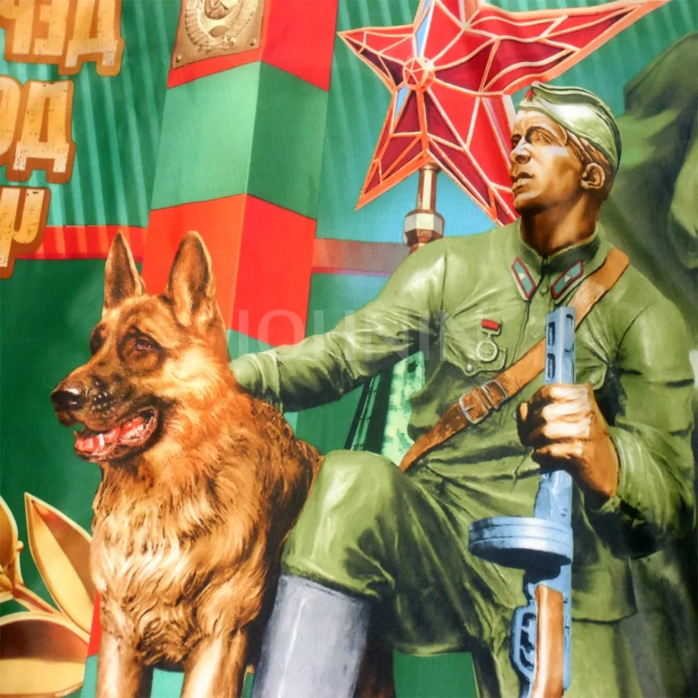 Коллекция йонин 90*135 см, российский военный флаг для сохранения силы и почета