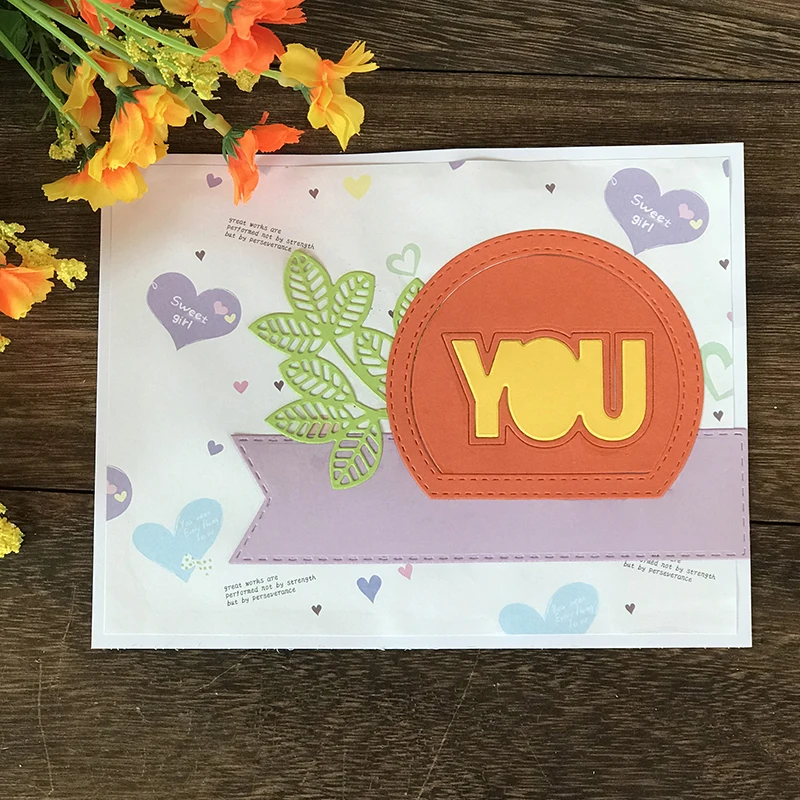 Frame Metal Cutting Dies Stitched Scrapbooking Craft Die Cut Embossing Background Card Making Stencil Template | Дом и сад