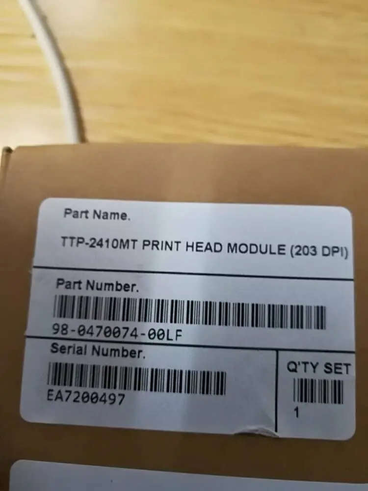 Печатающая головка TSC TTP-2410 TSC оригинальная TTP-2410M печатающая головка 346 м печатающая головка 644 м Профессиональный штрих-код печатающая головка 203 точек/дюйм