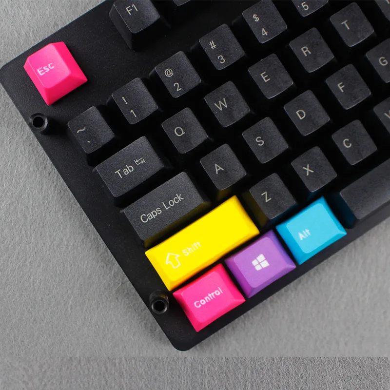 24 клавиши ENJOYPBT CMYW пустые верхние печатные Вишневый профиль пропитка резьба