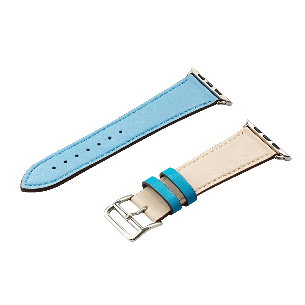 Кожаный ремешок для apple watch, ремешок herm Pulseira, apple watch 5, 4, 3, 44 мм, 40 мм, iwatch, ремешок 42 мм, 38 мм, браслет для часов correa