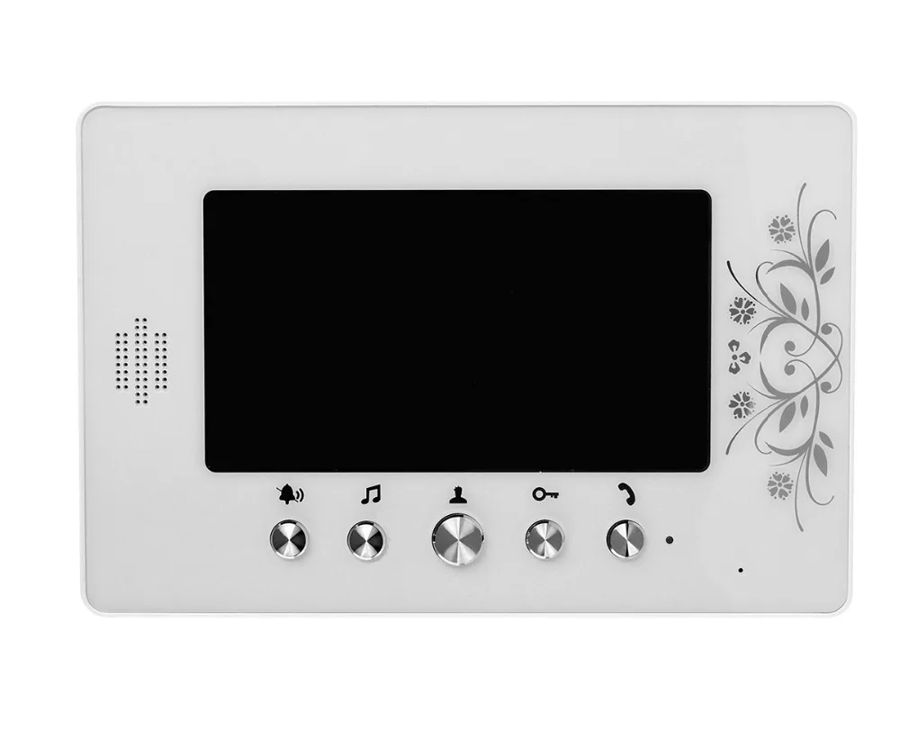 7 &quotЖК-монитор видеодомофон домофон система ИК ночного видения камера 1-carmera