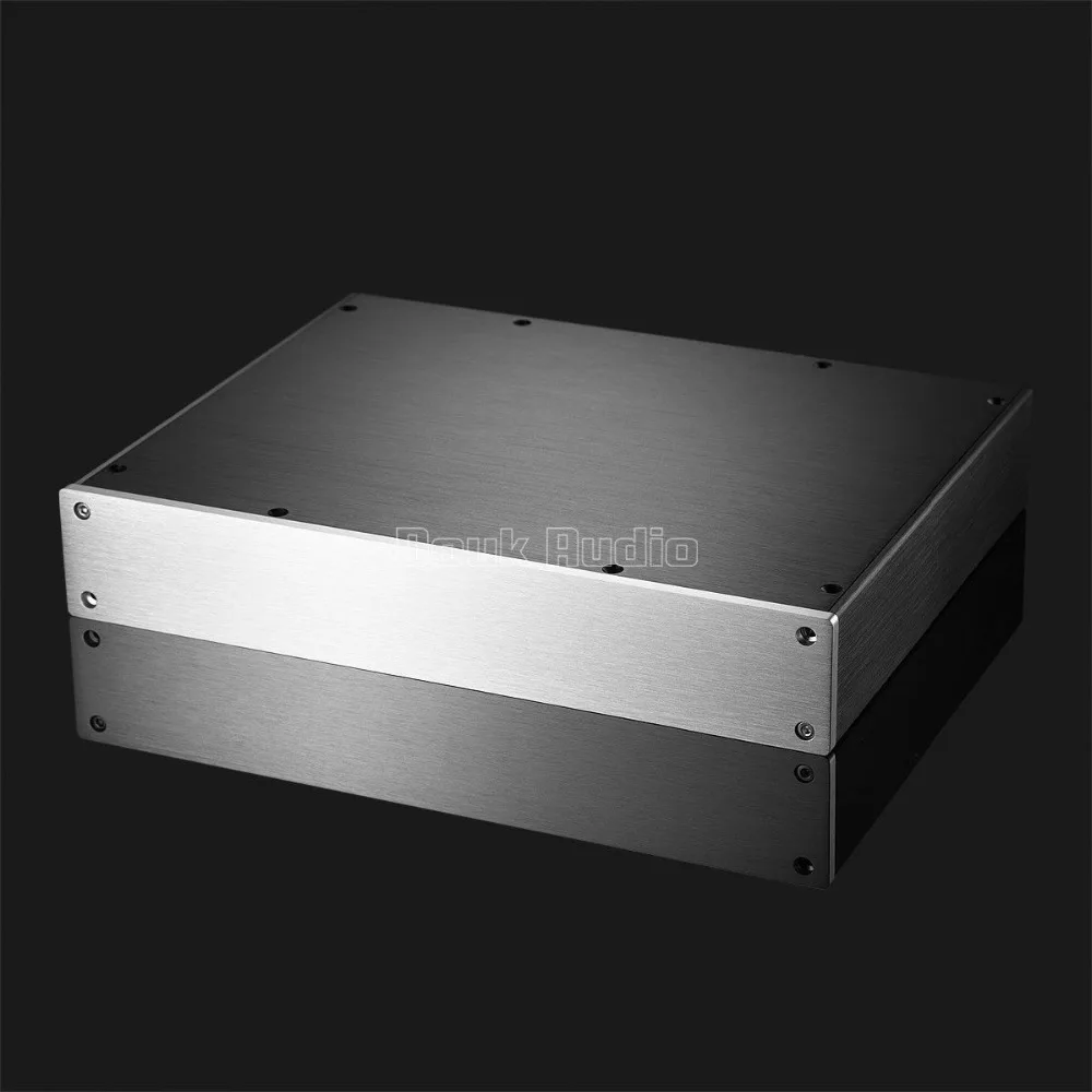 Nobsound усилитель мощности/предусилитель/усилитель для наушников/DAC шасси алюминиевый корпус DIY Чехол Коробка