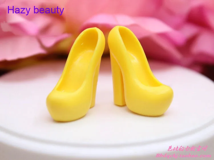 Новинка; разные стили на выбор; разноцветная повседневная обувь на высоком каблуке; bb 1:6 Doll; модная Милая обувь; BBI0075