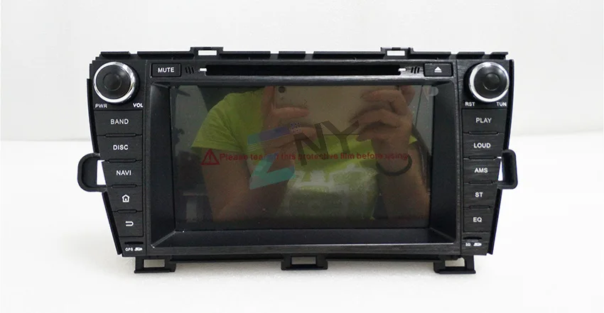 " ips 2 Din Android 9,0 автомобильный стерео gps для Toyota Prius 2009 2010 2011 2012 2013 DVD компактное минирадио Wi-Fi и радио навигации резервного копирования Камера