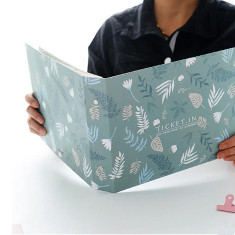 DIY альбом для вставки концертных билетов сбор бумажных денег книга бумага Interleaf фильм билетов коллекция Handmades crapbook альбом