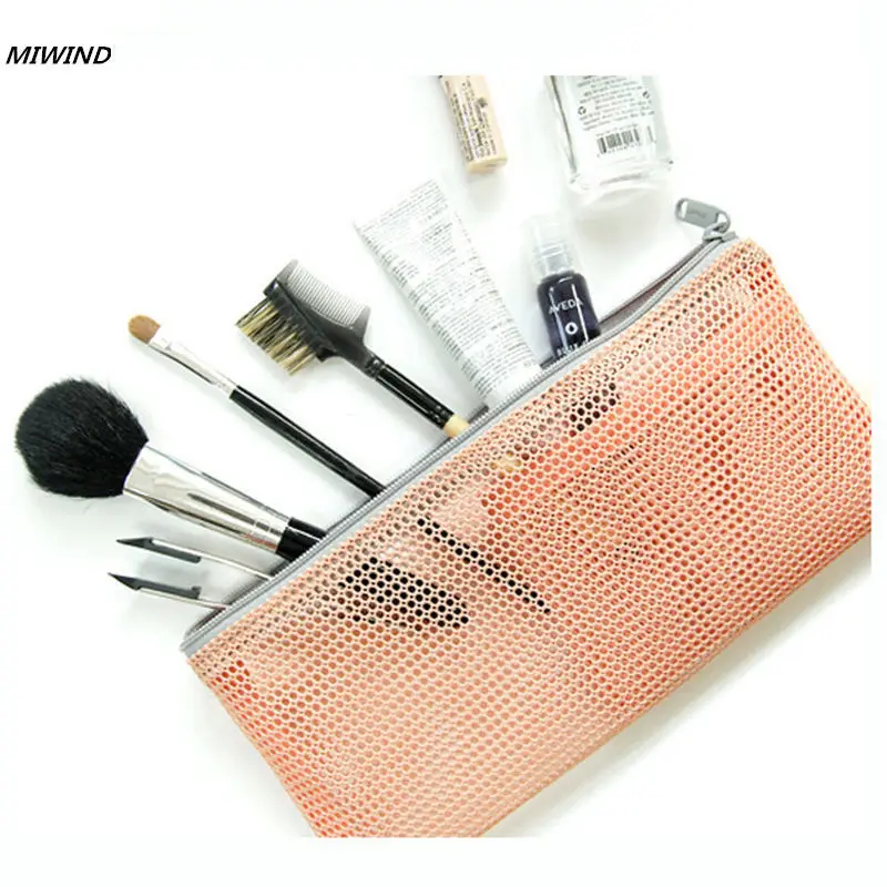 Женская нейлоновая дорожная сумка Органайзер Дамский кошелек косметичка для