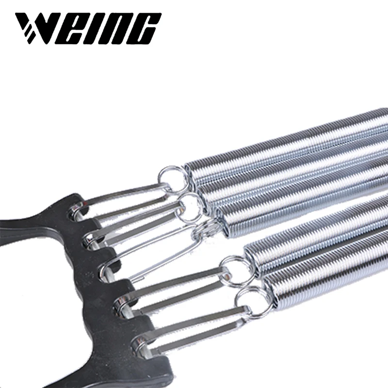 WEING chest expander handgrip 5 spring black handle pull training device fitness multi function |