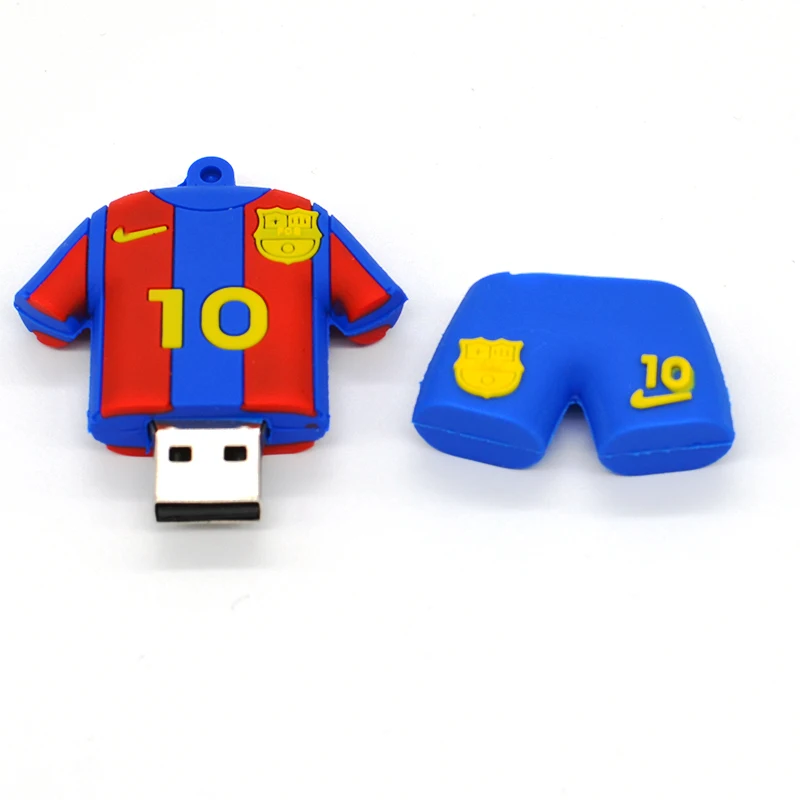 USB флеш накопитель в виде футбольной Джерси 4 ГБ 8 16 2 Гб 1 Гб|cool pendrive|pen diveflash card |