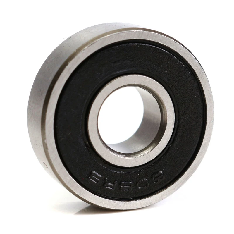 10 шт./лот 608RS подшипник 8*22*7 мм ABEC-5 скейтборд скутер 608 2RS роликовые шарикоподшипники комплект миниатюрный шарикоподшипник