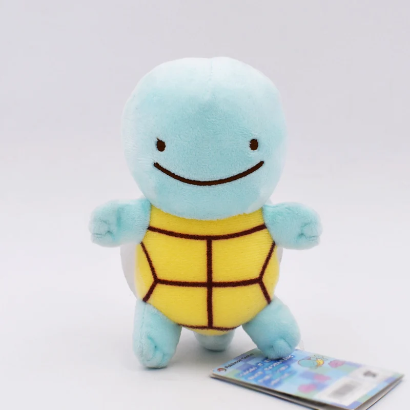 6 стилей горячие игрушки Peluche DITTO Lapras& Dragonite& Pikachu& Squirtle& Bulbasaur& Charmander 12-16 см плюшевые куклы