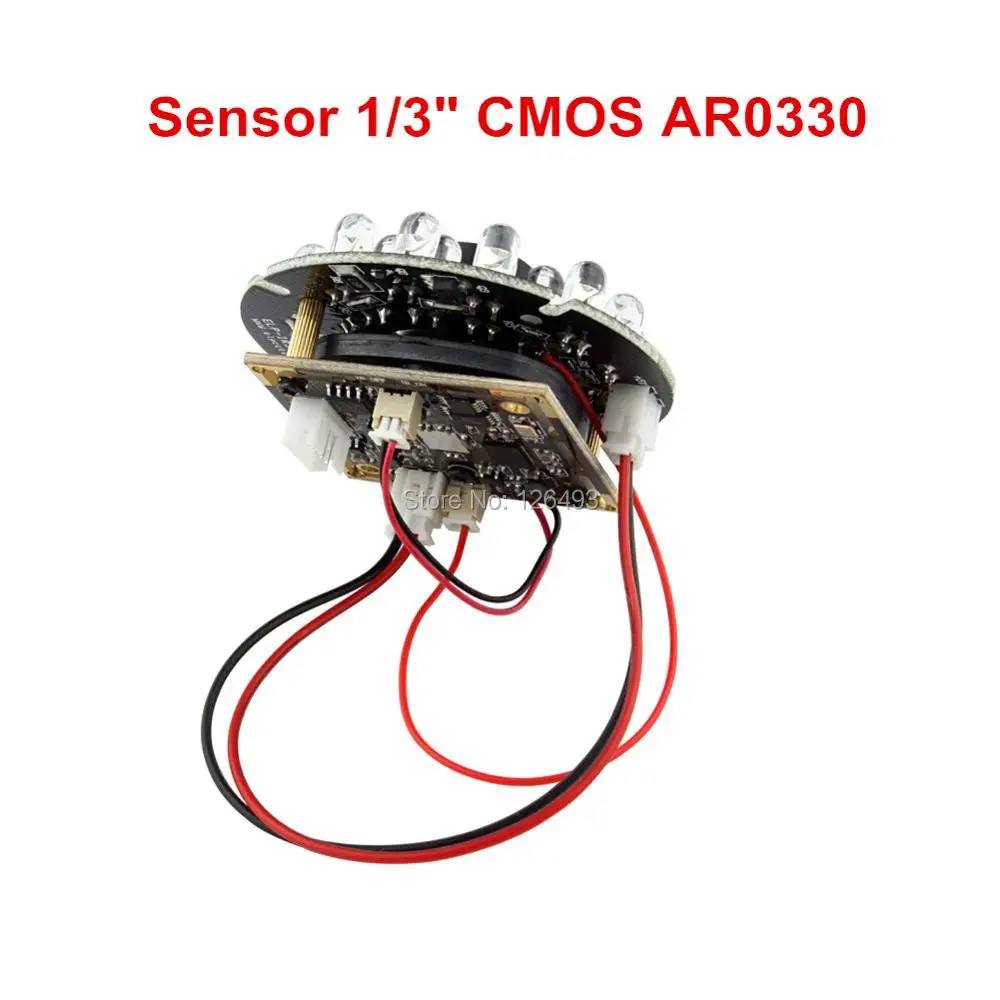 2 мегапиксельная 1080P 1/3 &quotCMOS AR0330 H.264 MJPEG и YUY2 8 мм объектив без водителя ночного