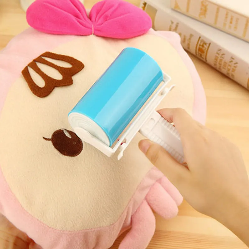 Липкий чистящий ролик для волос многоразовый шерстяной пылеуловитель моющийся