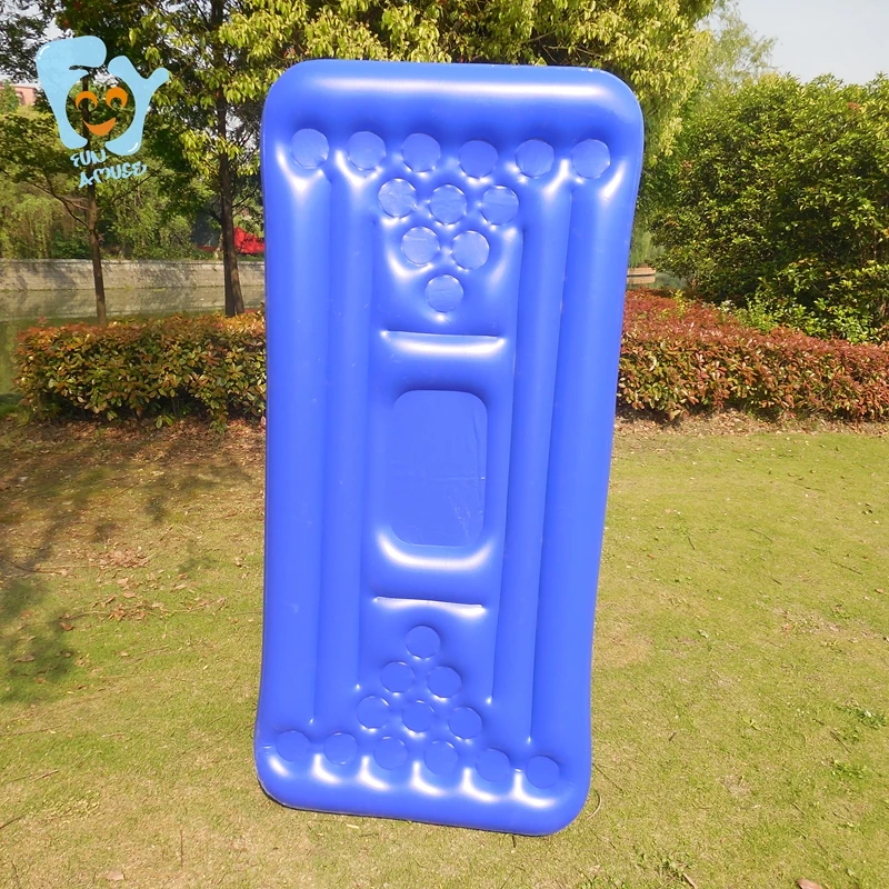

Swimming Float Pool Inflatable Toys 24-hole Inflatable Beer Pong Table With Cooler Inflatable Float Mattress