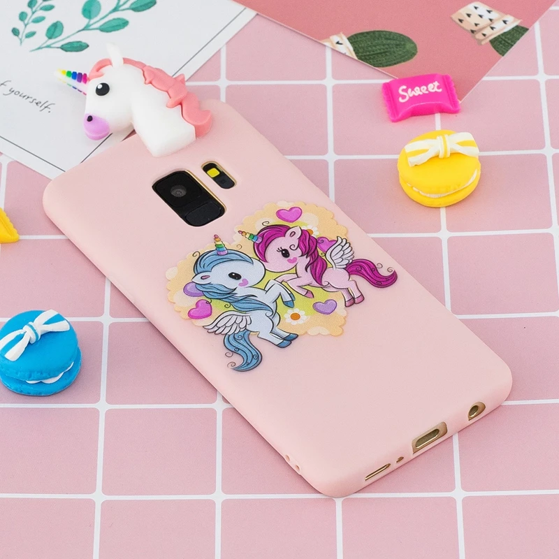 S9 Plus чехол для Samsung Galaxy 3D мультяшная панда Fundas S 9 Etui | Мобильные телефоны и