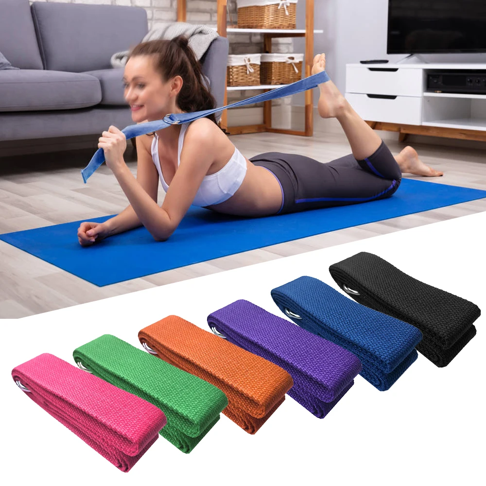 1pcs EVA Yoga Blocks Cotton Strap Stability Set for Pilates Meditation yoga accessories | Спорт и развлечения