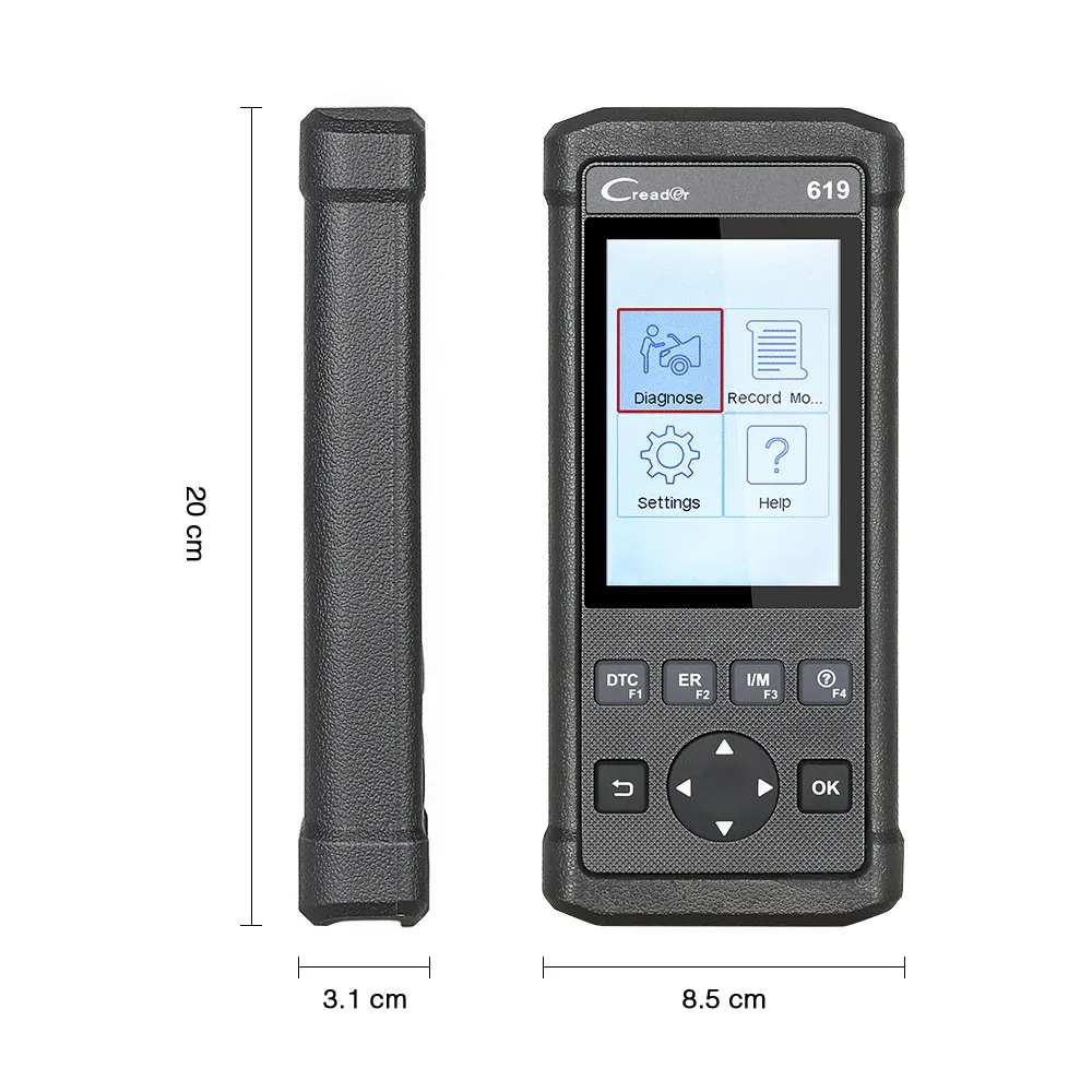 Запуск X431 CReader 619 OBD2 OBDII автомобиля диагностический инструмент сканирования