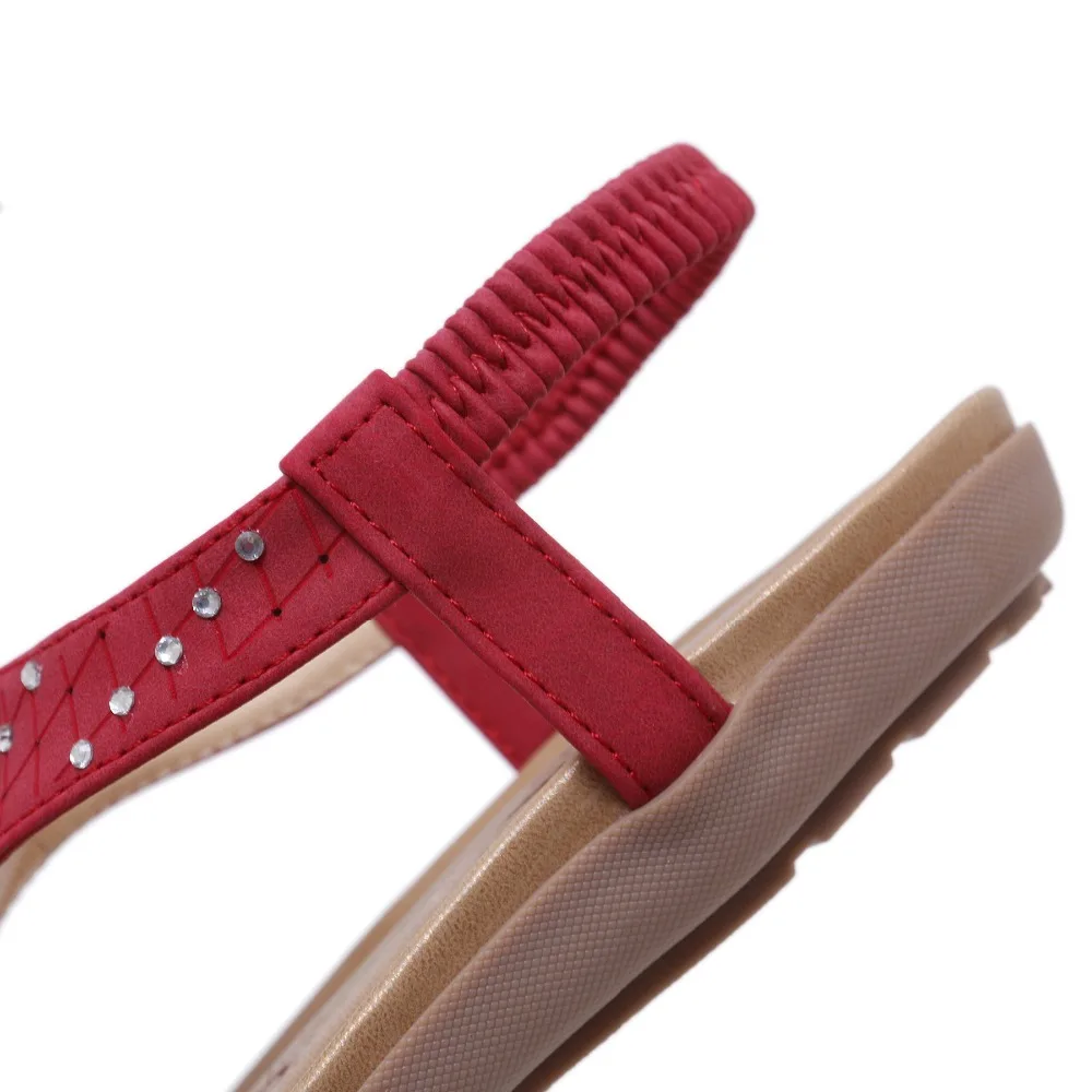 Женские босоножки летние женские сандалии на плоской подошве нескользящие