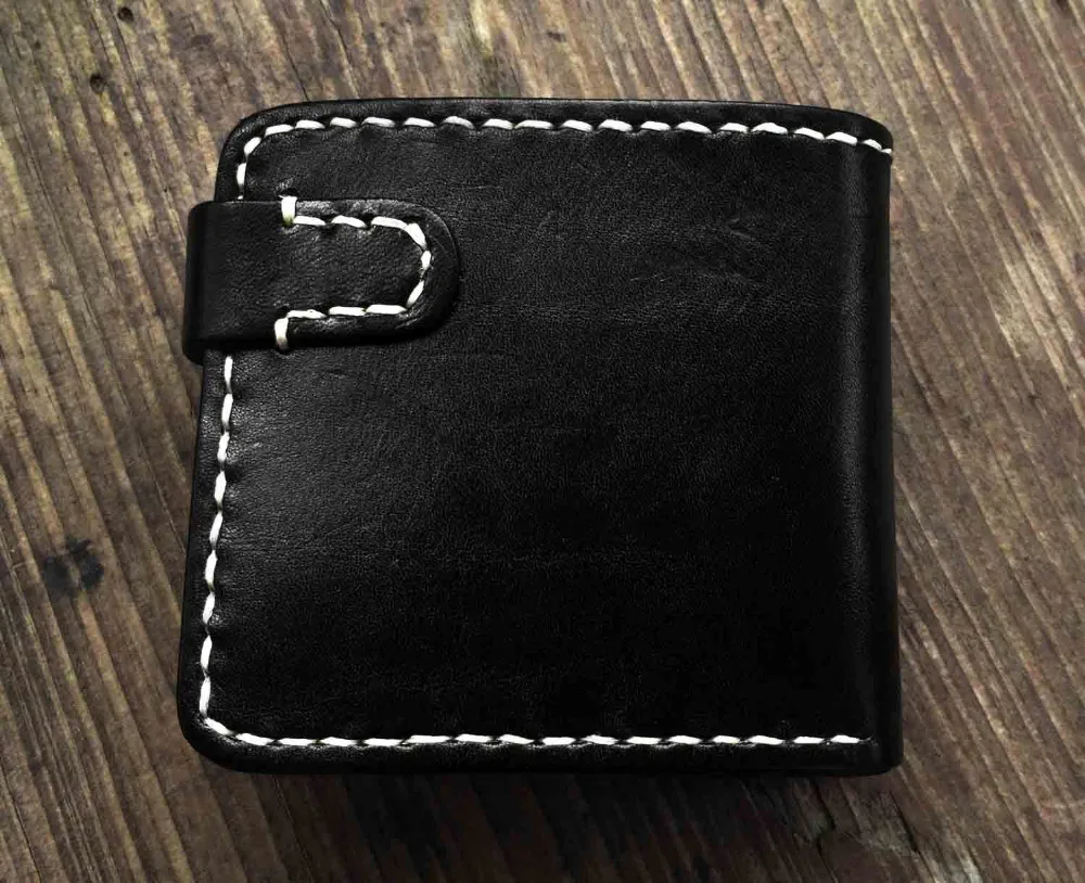 Ручной работы из натуральной кожи растительного дубления двойной мужской