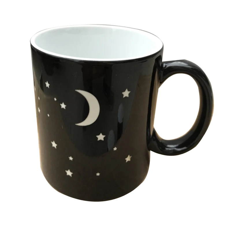 Лазерная гравировка снаружи: цветок звезды любовь термопереводная чашка |