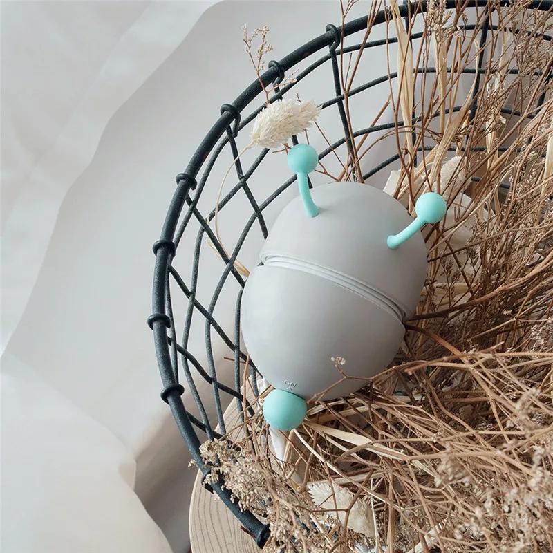 Гусеничный ночник милый настенный выдвижной складной мультяшный светодиодный