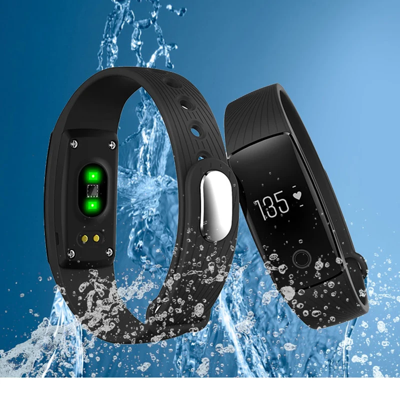 Tonbux Smart Band ID107 монитор сердечного ритма фитнес силиконовый браслет для Android IOS PK Xio