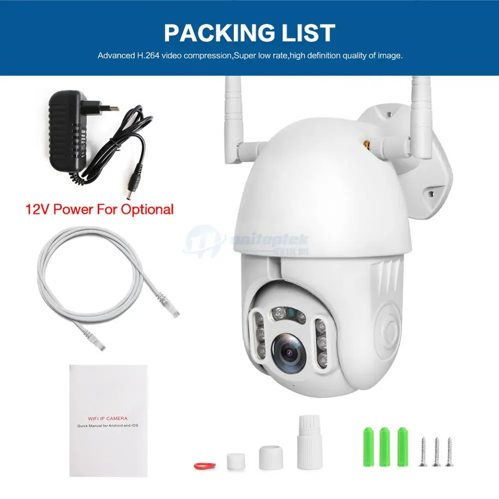 1080P PTZ IP камера Wifi наружная скорость купольная CCTV беспроводная камера безопасности ONVIF 2MP IR камеры видеонаблюдения для дома P2P XMEye