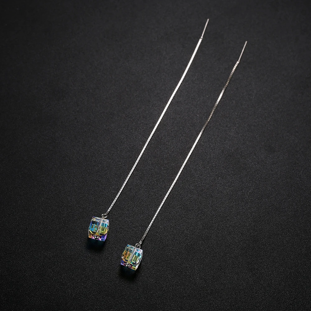 Перегородка цветные квадратные геометрические Ювелирные наборы кристаллы