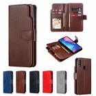 Чехол для телефона Xiaomi Mi 9 8 lite 9T A3 CC9e Redmi Note 8 7 5 6 Pro 4 4X 6A 7A 8A K20 откидной Чехол-Бумажник кожаный чехол с отделением для карт