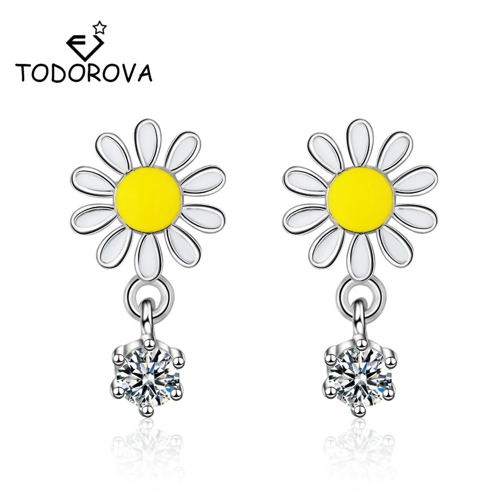 Ослепительная Маргаритка Todorova цветок для женщин свадебные украшения аксессуары
