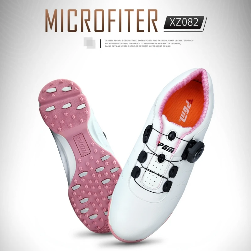 Женская обувь для гольфа водостойкая уличная спортивная Eva микрофибра кроссовки