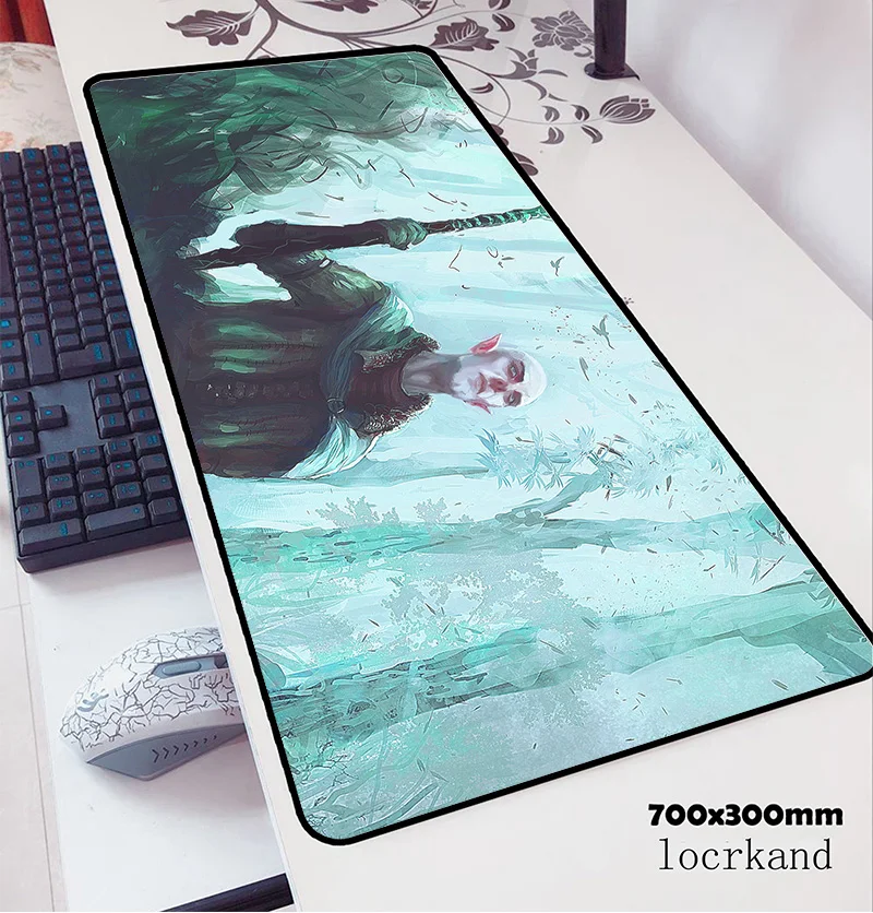 Коврик для мыши dragon age 70x30 см игровой коврик с аниме Властителем офисный