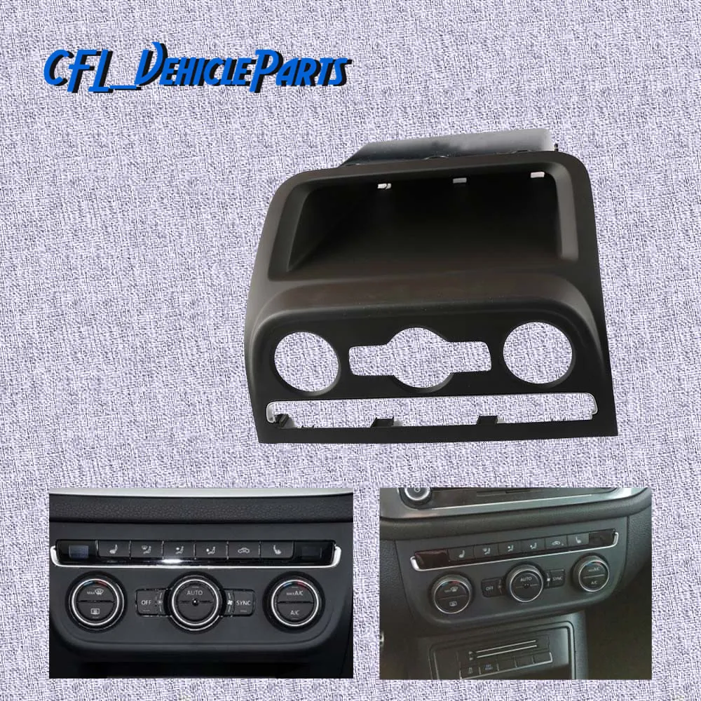 Черная передняя панель сиденья климат контроль Нижняя укладка коробка 5M0819422B