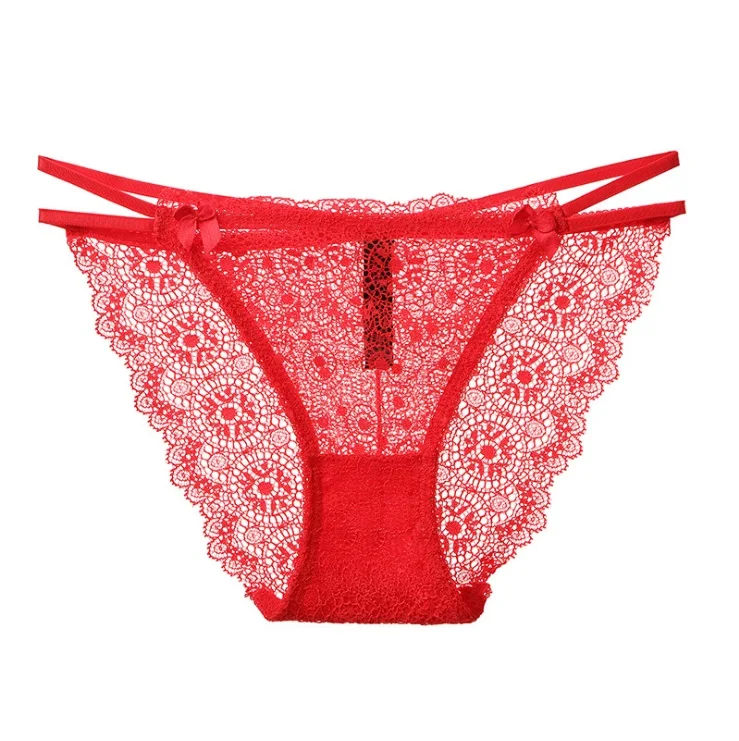 

Ladies underwear women panties fancy lace sexy panties for women traceless crotch of cotton briefs hot sale