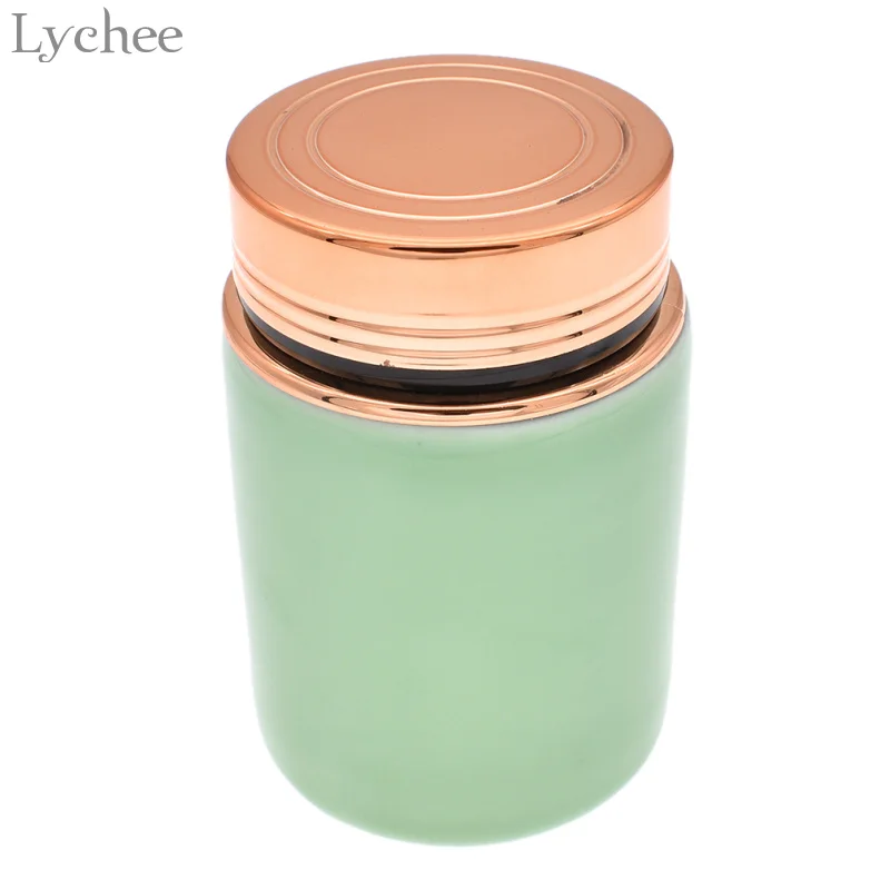Lychee китайский стиль Celadon чайная коробка еда Сухофрукты для хранения банка конфет