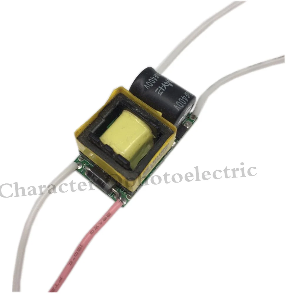 Штук изоляции 10 Вт AC85-277V светодиодный драйвер 6-10x1W 300mA DC18-34V светодиодный питания постоянного тока светодиодный лампы