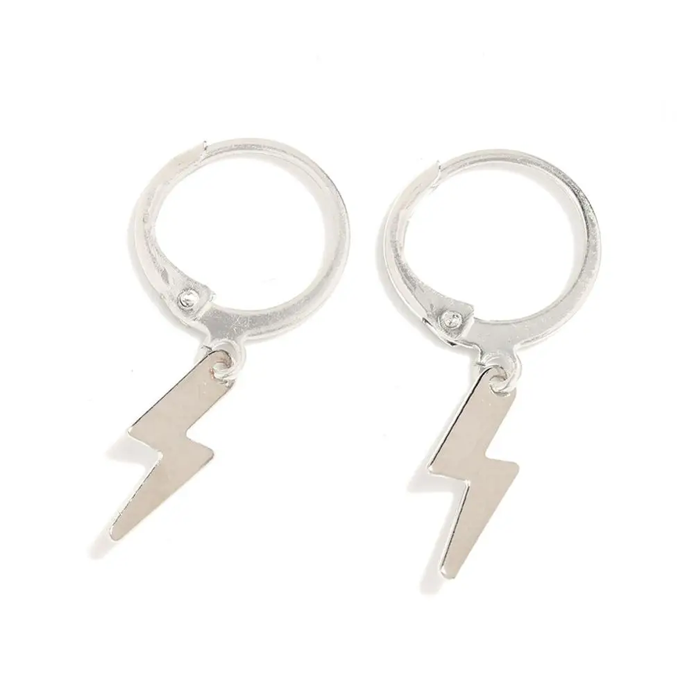 Cartilage Earring Hoop Earrings Set Small Hoop Earring for Women 3 Prs Set Jewelry Gift - Metal Color: E8766