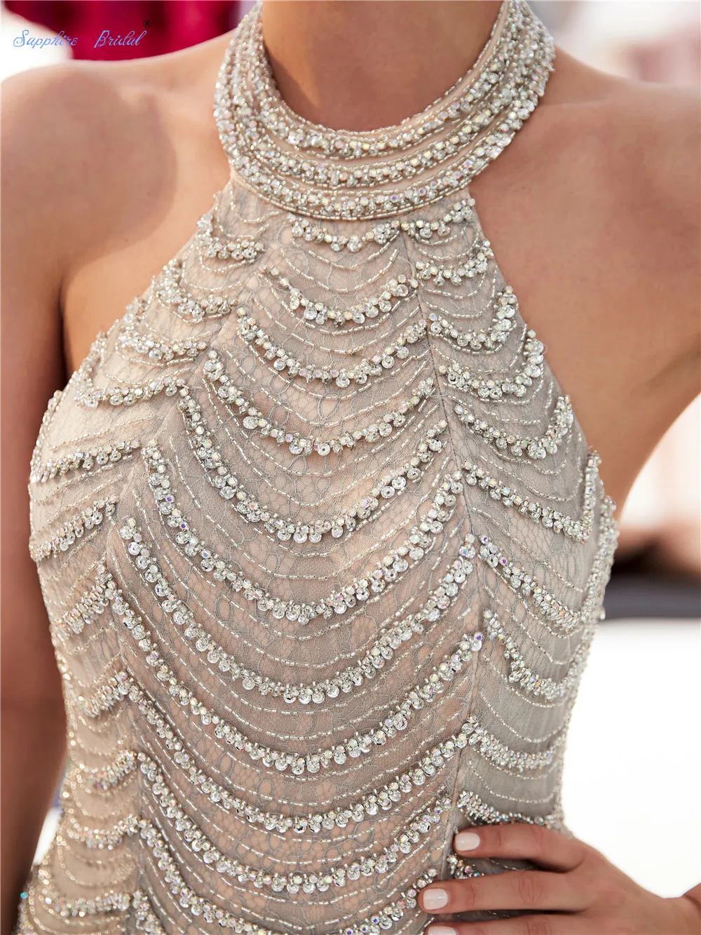 Сапфировые свадебные женские длинные вечерние платья 2019 Vestido De Festa с открытой