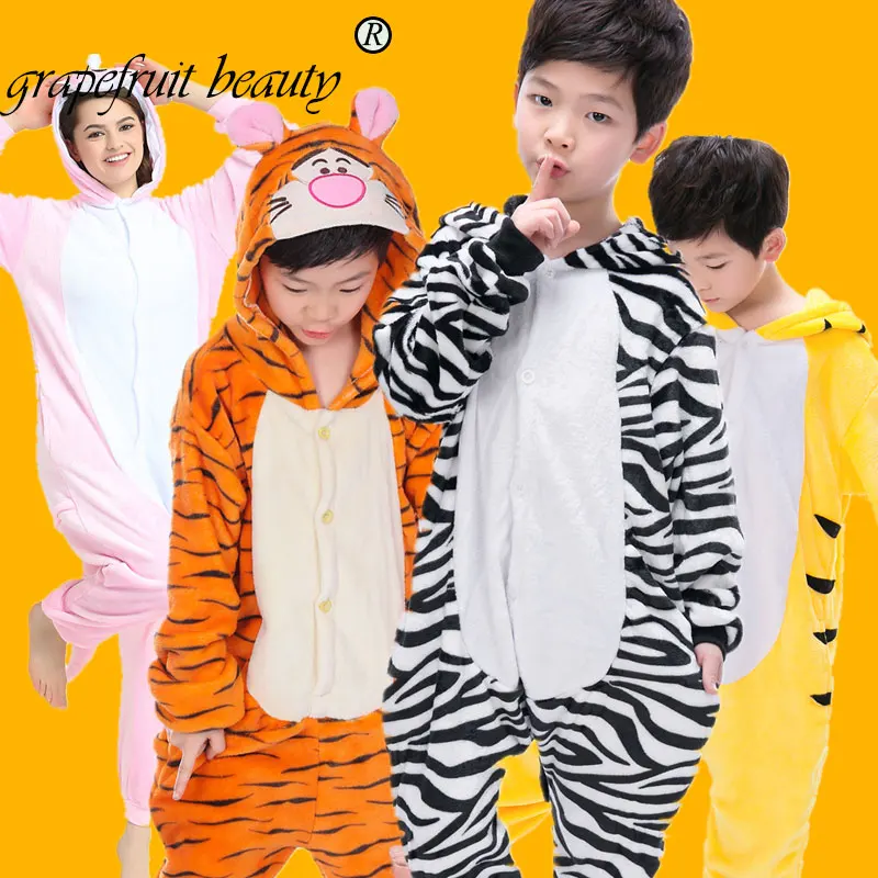 Комбинезон с животными Пижама покемонами фланелевый костюм картона для косплея