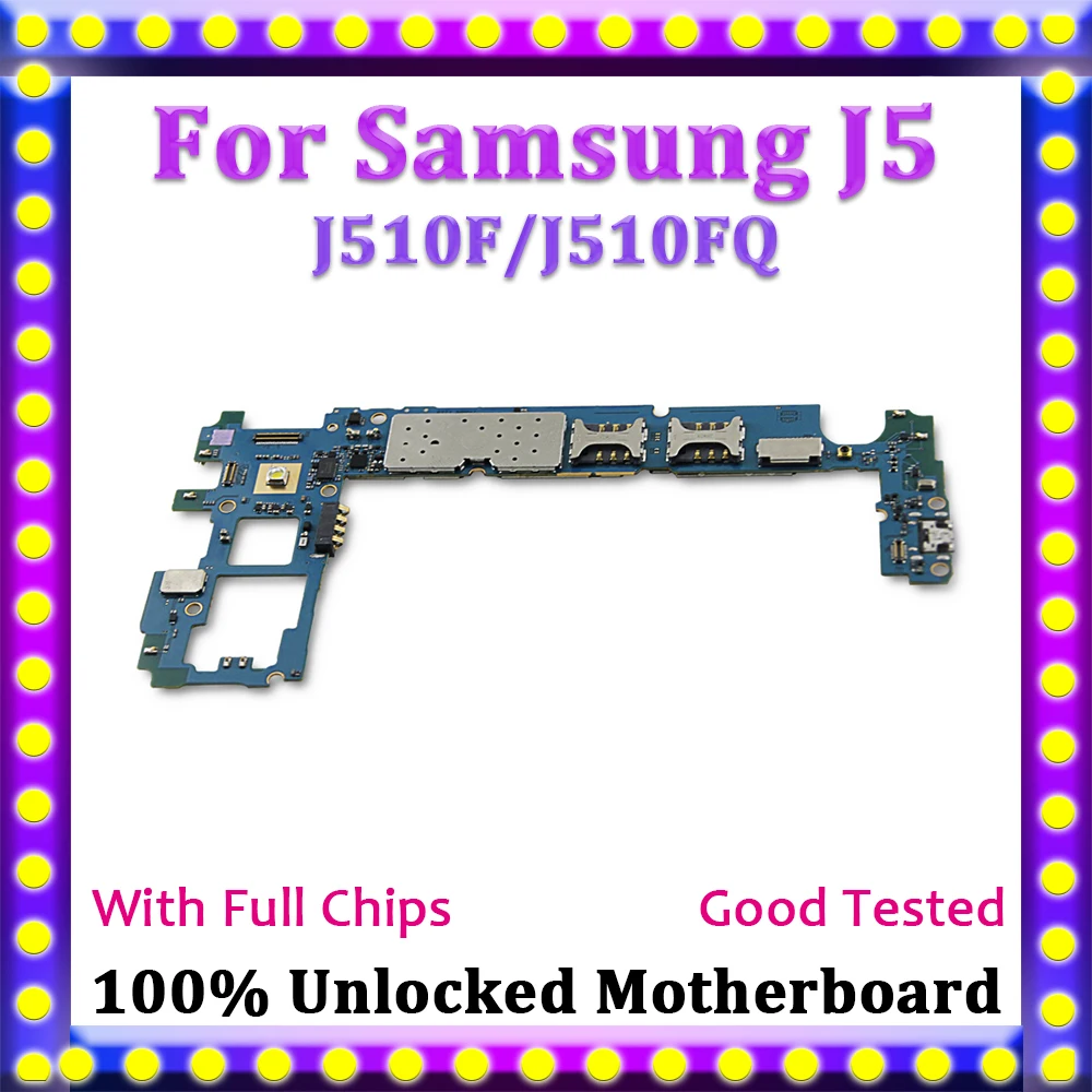 Разборка 100% разблокированная материнская плата с двумя/одной SIM картой для Samsung
