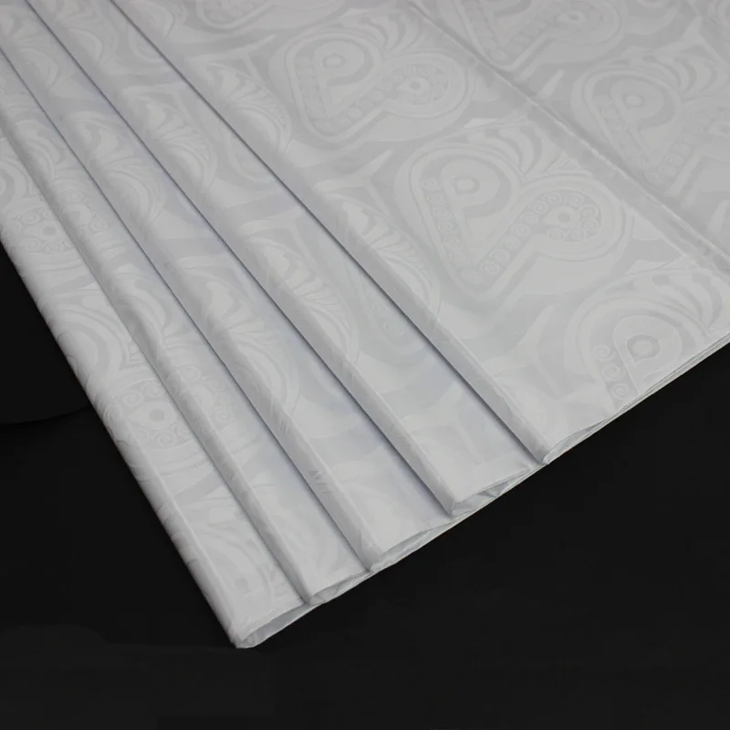 

New arrive african bazin riche getzner fabric with lace african bazin riche fabric guinea brocade jacquard Damask B17071201