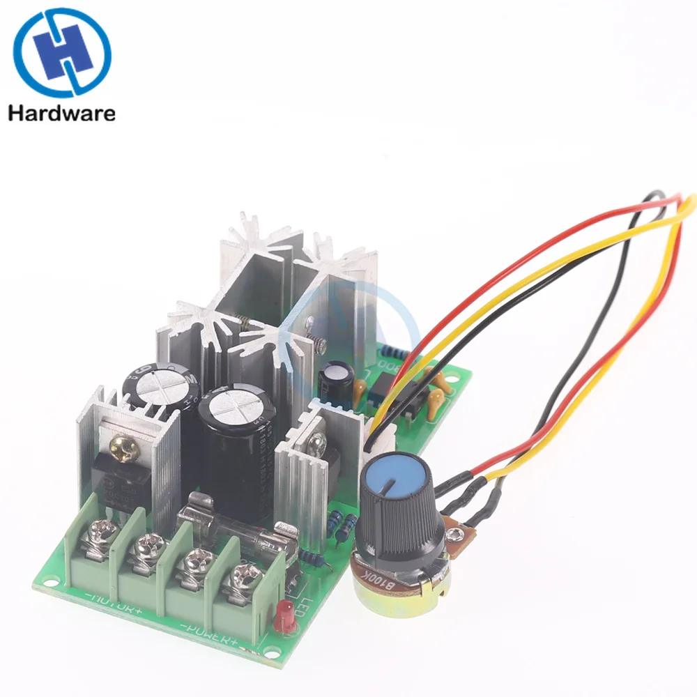 10 60 В постоянного тока регулятор скорости двигателя ШИМ переключатель