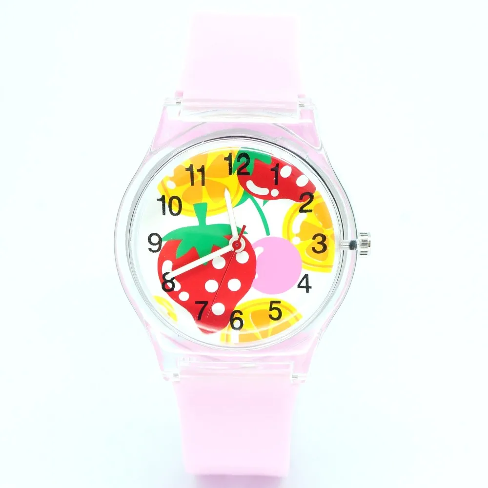 Женские часы WILLIS для девушек с фруктовым брендом желеобразные кварцевые
