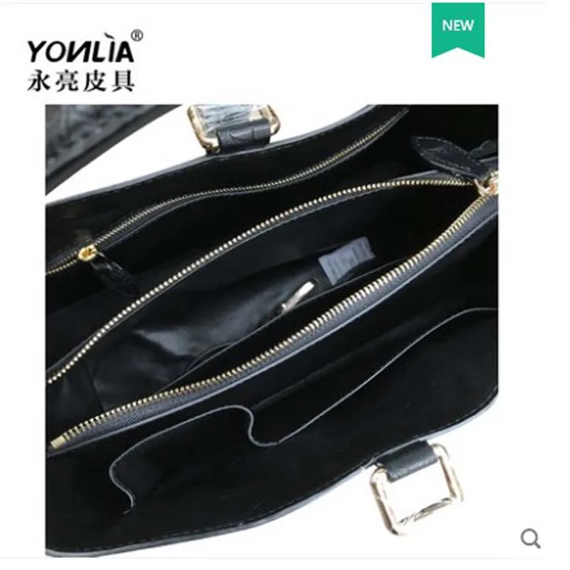 Yongliang кожа новый Аллигатор живота дамские сумки досуг женские сумочки кожаные |