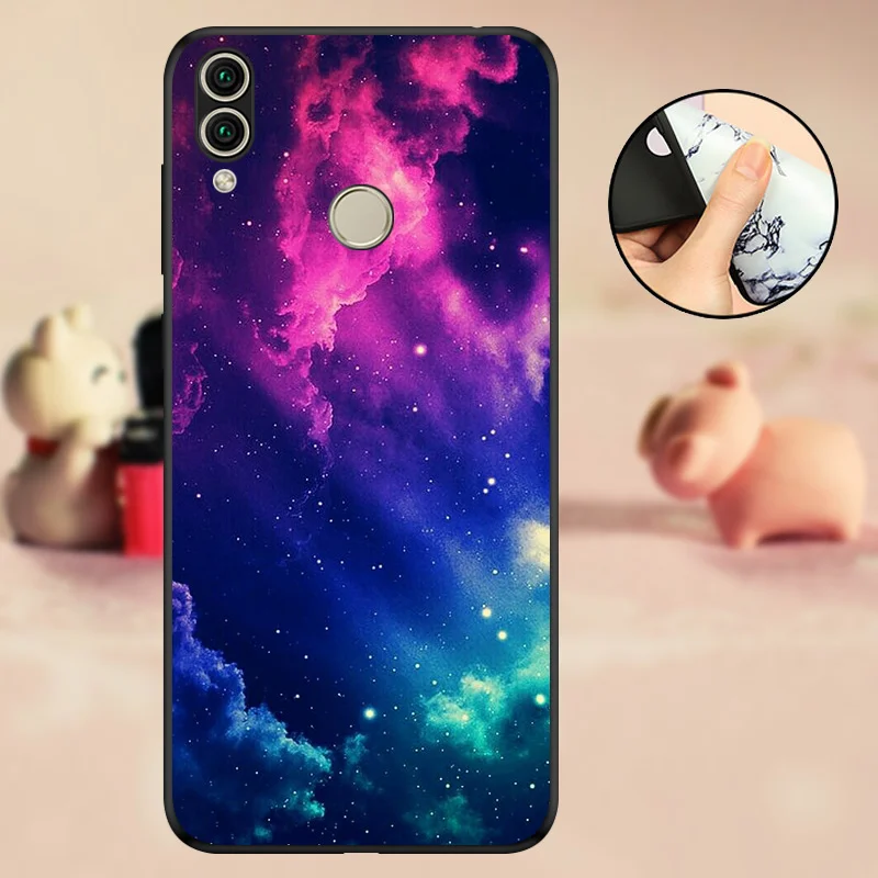 Силиконовый чехол для телефона huawei Y6 ATU-L21, чехол-бампер для huawei Y6 Prime, силиконовый чехол для huawei Honor 7A Pro Coque